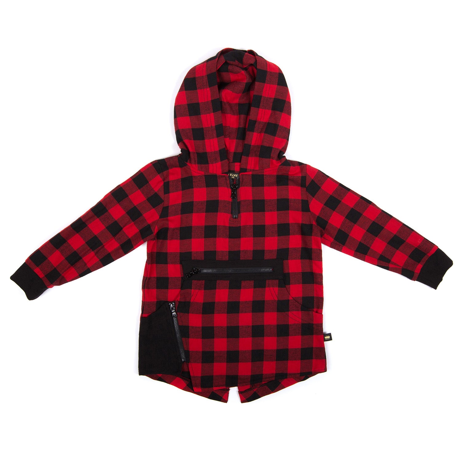 Fish Tail Hoodie Flannel