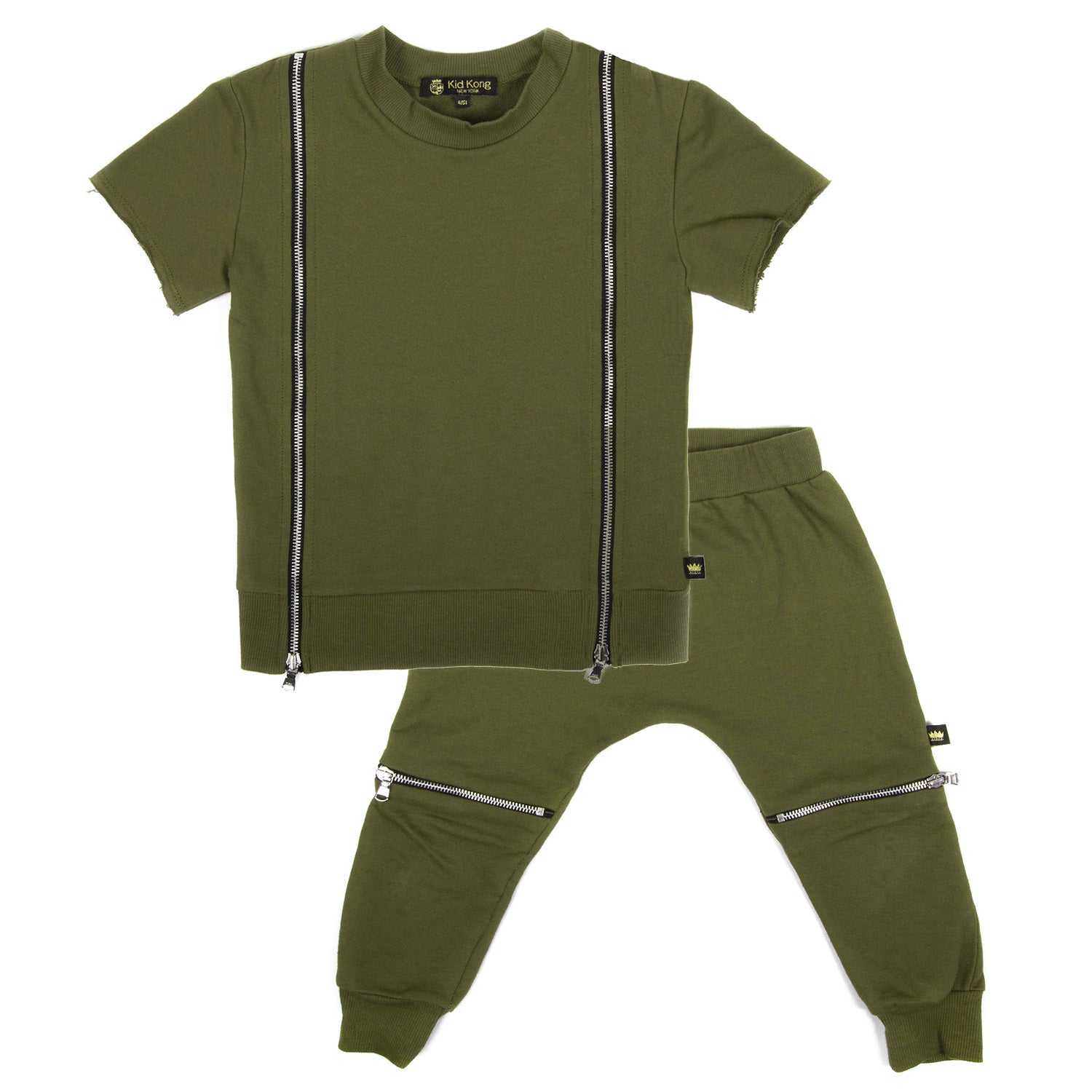 Double Zip Top + Jogger Set