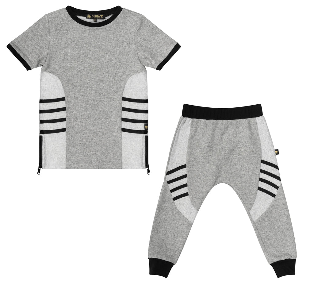 Terry Racer Top + Jogger Set